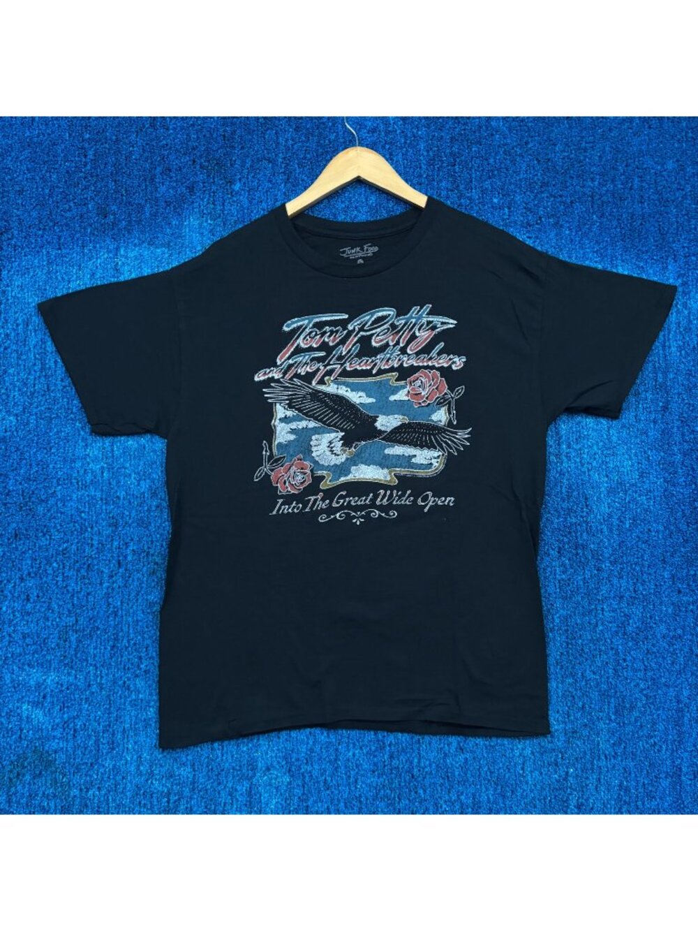 Tom Petty and The Heartbreakers Into Great Wide Open Tee L